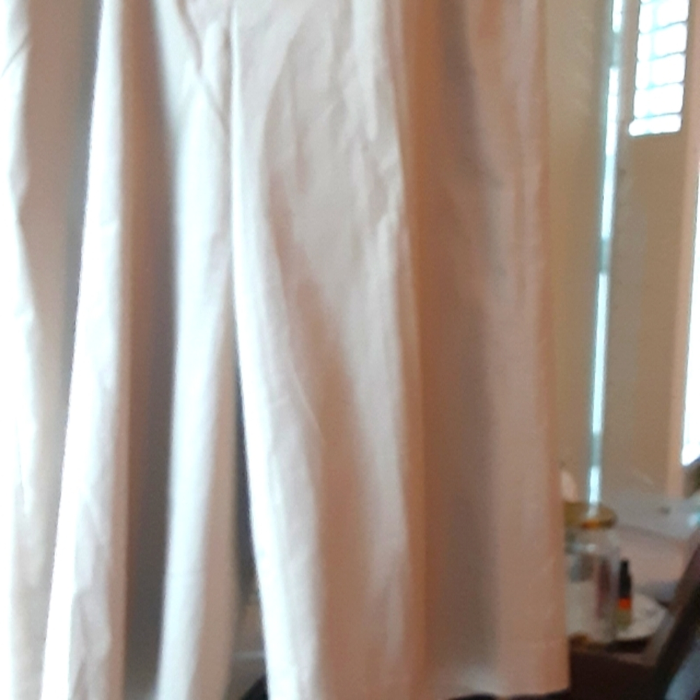 Tan plazzso crop pants